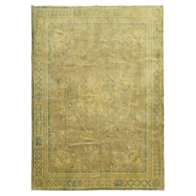 Vintage Chinese Rug - 7'10" x 10'9" For Sale - Image 15 of 18
