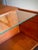 1960s Mid-Century Modern Teak Coffee Table With Beveled Glass — Record Cabinet, Turntable Stand, Media Console and Low Credenza For Sale - Image 11 of 12
