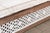 White 108" Long Reclaimed Teak Jali Daybed Sofa For Sale - Image 8 of 12