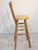 Pine Bar Stool with Backrest For Sale - Image 17 of 18
