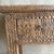 Vintage Carved 4 Drawer Console With Carvings For Sale - Image 10 of 15