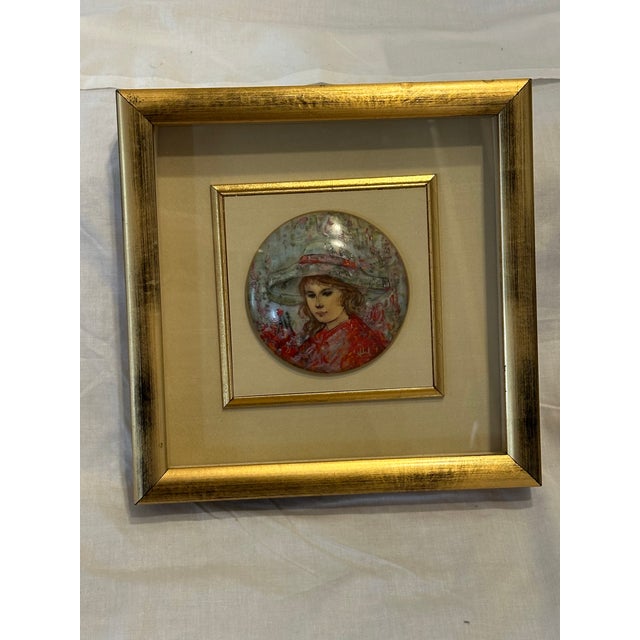 2000 - 2009 Edna Hibel “Fiore” the Song of Life For Sale - Image 5 of 9