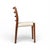 1970s 6 Original j.l. Møller Model 85 Danish Teak Ladderback Dining Chairs For Sale - Image 5 of 17