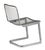 Metal Set of 3, MCM Chrome Chairs For Sale - Image 7 of 15