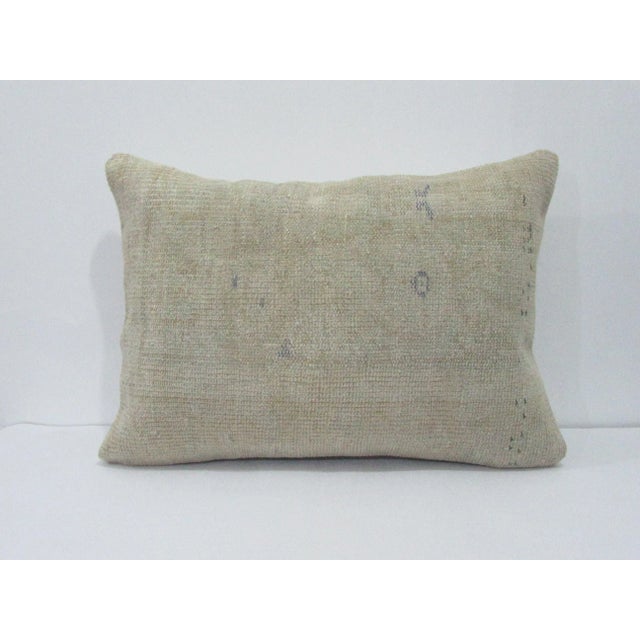 Ivory & Beige Pillow Cover For Sale - Image 4 of 4