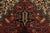 Heriz Rug 8’1” X 10’10” Red Wool Vintage Tribal Hand-Knotted Oriental Carpet For Sale - Image 9 of 15