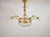 Antique Art Deco Glass and Bronze Chandelier, France, 1930s For Sale - Image 14 of 14