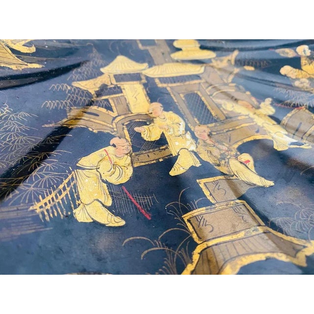 French Napoleon III Bow Vide Poche, 1800s For Sale - Image 6 of 11