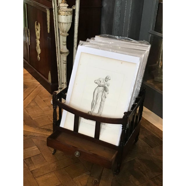 English Mahogany Canterbury For Sale - Image 4 of 9