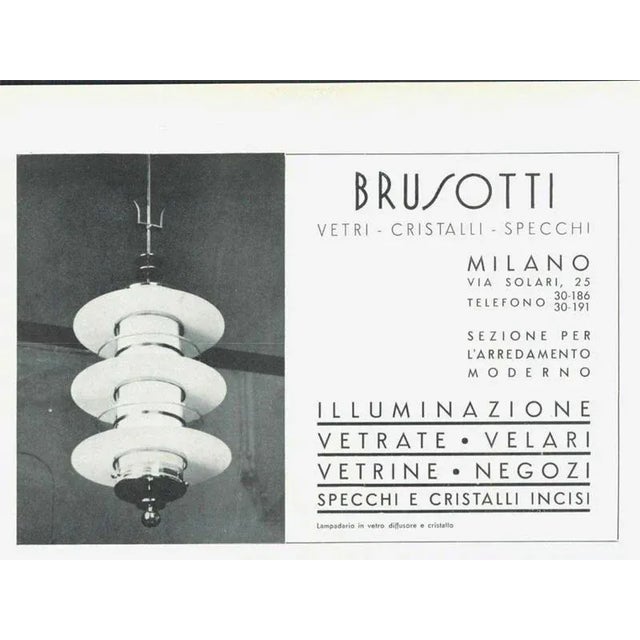 Art Deco Italian Mirror by Enzo Tradico for Brusotti, 1930s For Sale - Image 17 of 18