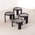 Contemporary Vintage 780 Nesting Tables by Gianfranco Fratti for Cassina, 1980s, Set of 4 For Sale - Image 3 of 10