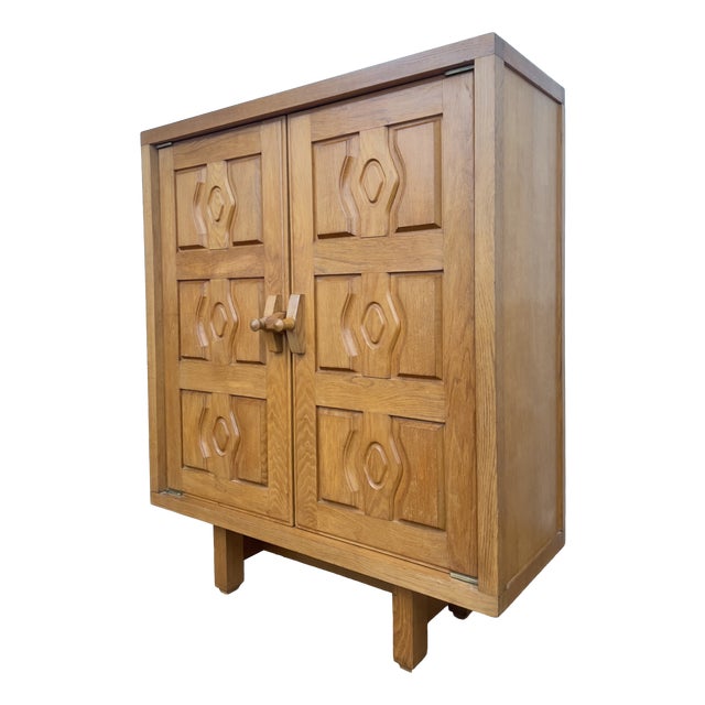 Cabinet by Guillerme & Chambron for Votre Maison, 1960 For Sale