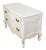 Rococo Vintage Two Drawer Painted Commode For Sale