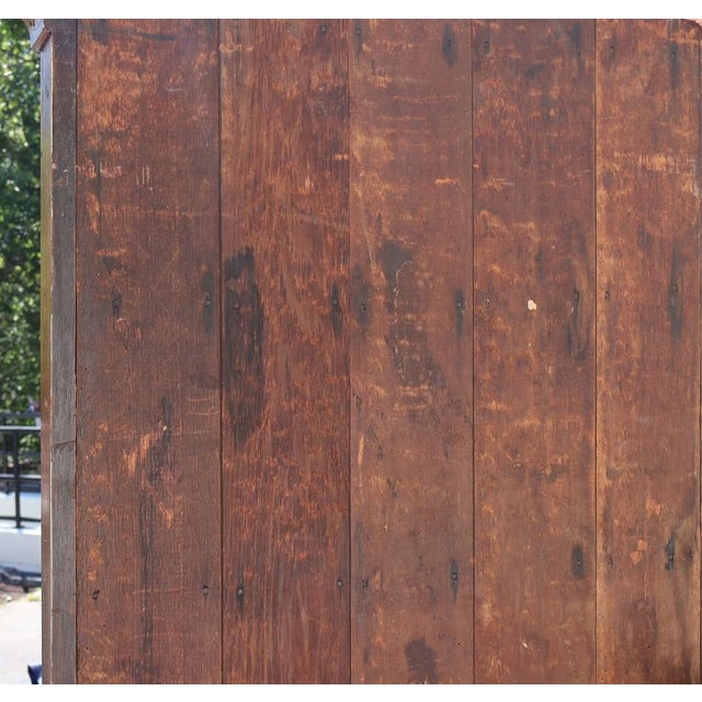 19th Century American Country Corner Cupboard in Cherry, Circa 1835 For Sale - Image 15 of 17
