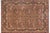Brown Shabby Chic 1990's Pak-Persian Brown/Gold Wool Rug - 8'3'' X 9'5'' For Sale - Image 8 of 9