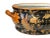 Vintage Chinese Black Copper Scenery Graphic Ceramic Oval Bowl Pot For Sale In San Francisco - Image 6 of 10