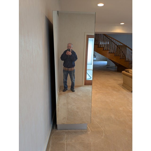 3 Piece Mirrored Wall Unit Very unusual piece Three separate pieces for easier moving