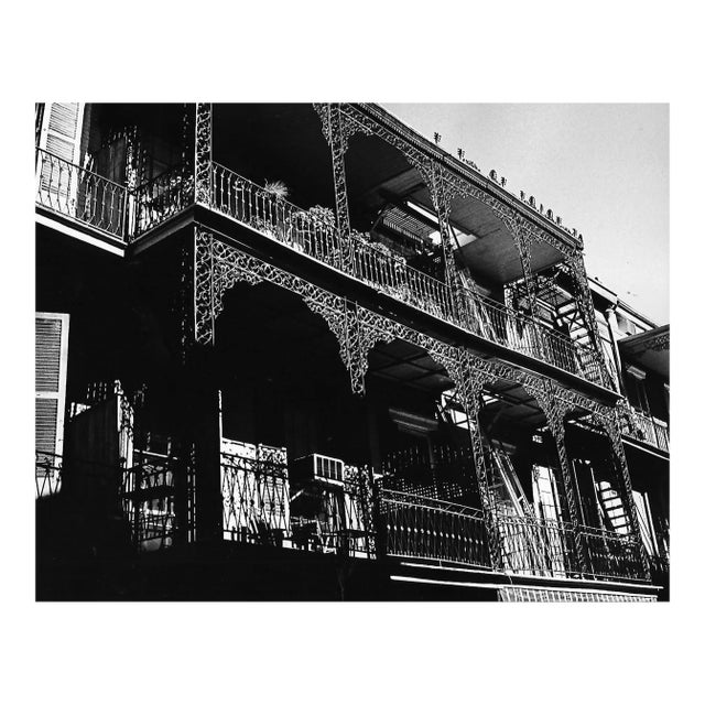 1970 French Quarter New Orleans Photograph by Don Ware For Sale