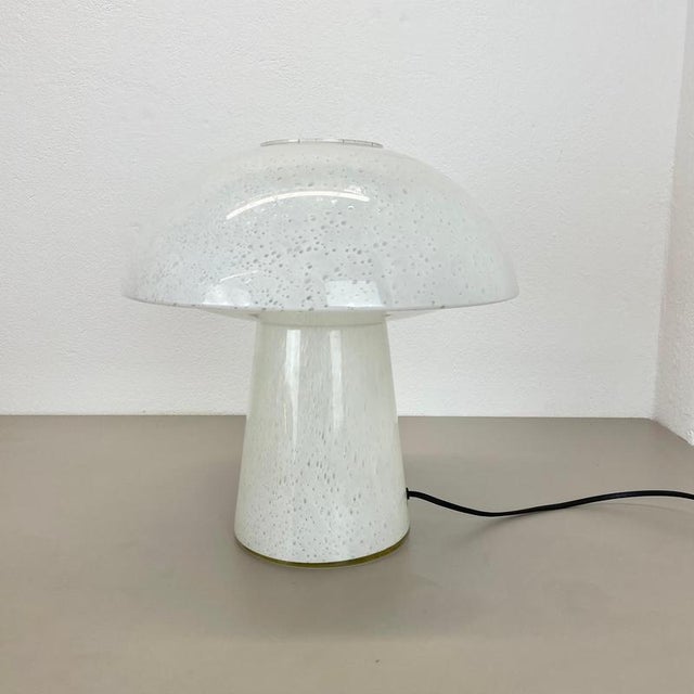 Article: "ufo" table light desk top light producer: glashütte limburg, germany marked with sticker inside the glass shade...