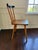 Mid-Century Modern 1970s Natural Wood Dining Chairs For Sale - Image 3 of 3