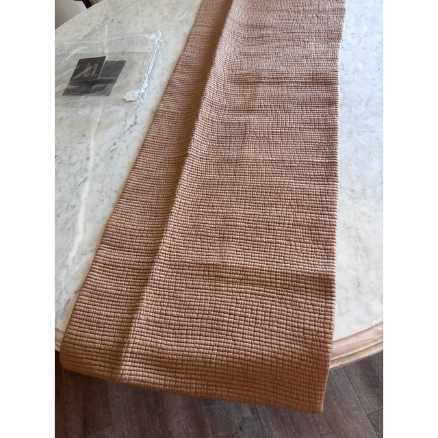 Restoration Hardware Restoration Hardware Channel Stitch Cotton Voile Pillow Cover For Sale - Image 4 of 6