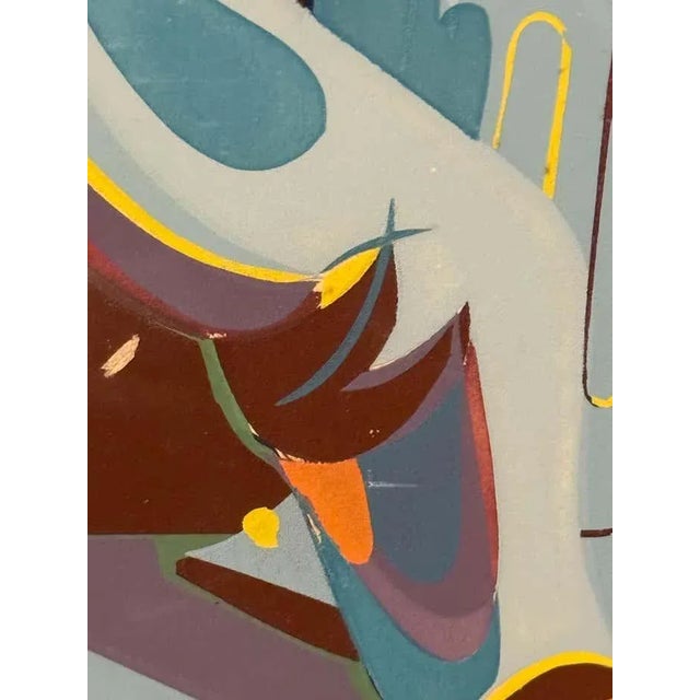 Reversible Cubist and Modernist Abstract by James Houston McConnell For Sale - Image 11 of 18