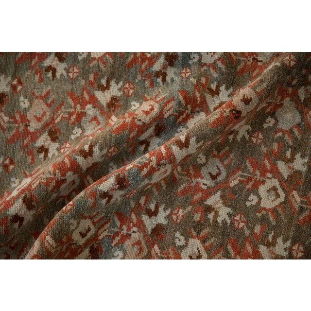 Textile Vintage Distressed Malayer Rug - 4'4" x 6' For Sale - Image 7 of 10