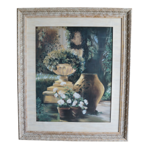Ethan Allen Garden Pottery Framed Print