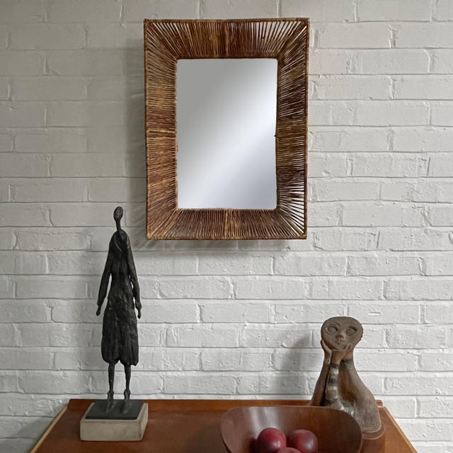 Raymor Wall Mirror attributed to Arthur Umanoff For Sale - Image 9 of 9