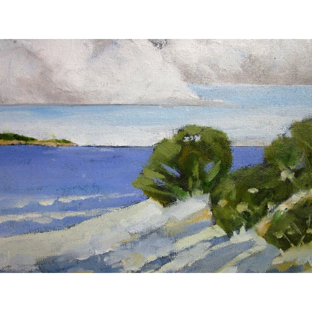 Central Coast California Shore Lynne French California Pacific seascape landscape oil painting. The signed original...
