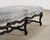 Ralph Lauren "Os De Mouton" Leather Cowhide Upholstered Bench For Sale - Image 11 of 18