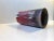 Ceramic Cylindrical Oxblood and Drip Glaze Ceramic Vase from Helge Bjufstrom, 1960s For Sale - Image 7 of 10
