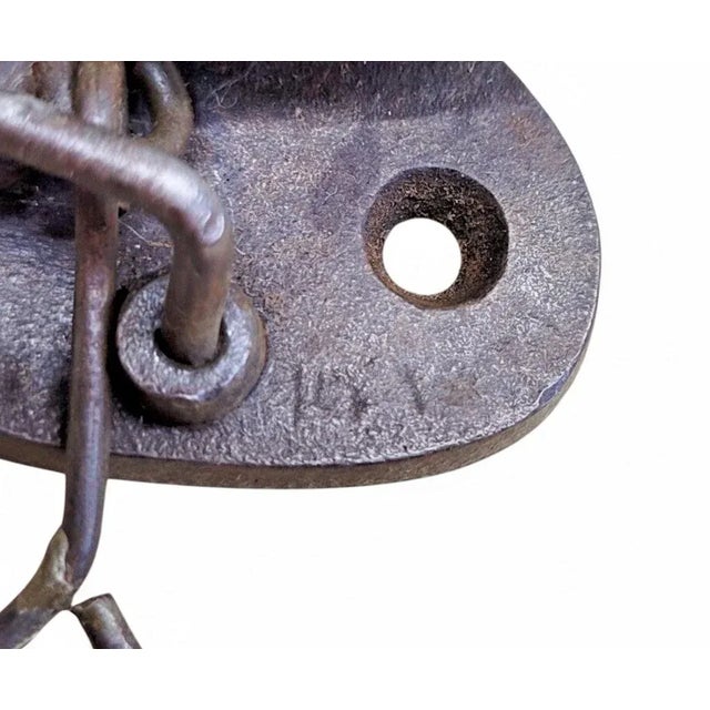 Late 19th Century Antique 1800s Cast Iron Pull Bell — Victorian Fire, Boxing, or Trolley Bell (3.75") For Sale - Image 5 of 7