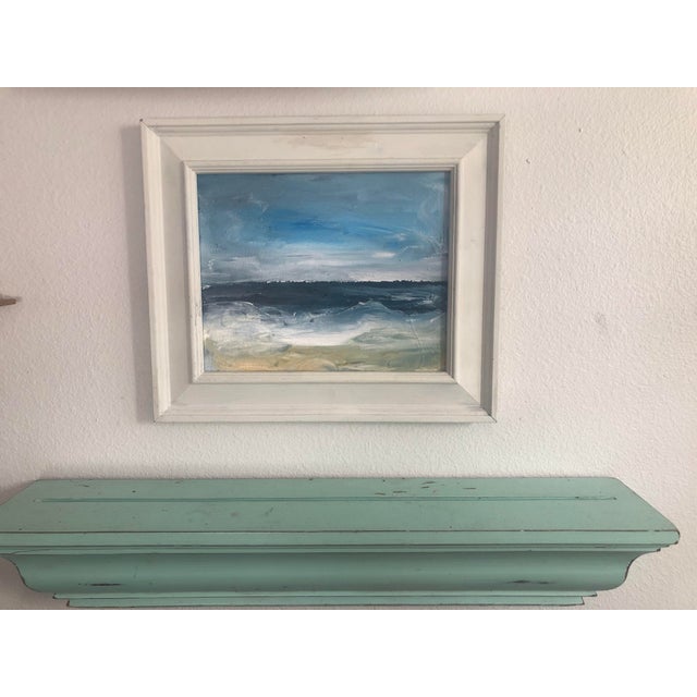 Ocean View Acrylic Original Painting For Sale - Image 4 of 5