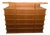 Spacious 15-Drawer Wooden Dresser With Shelf Top Designed by Paul Dierkes For Sale