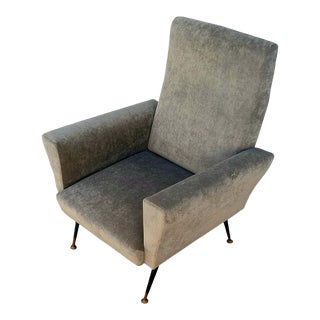 Italian Mid-Century Club Chair For Sale