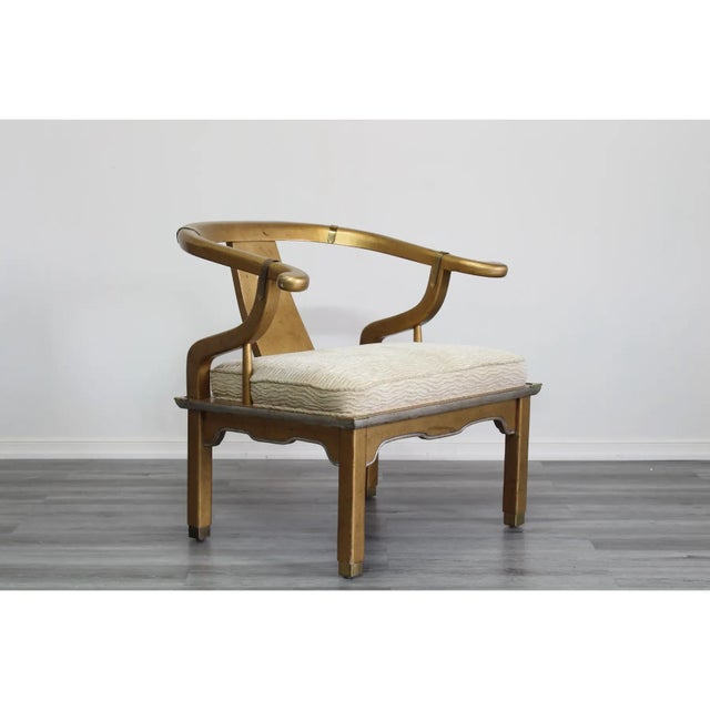 James Mont A Pair of Vintage Chinoiserie Chairs Attributed to James Mont For Sale - Image 4 of 12