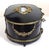XXL Antique French Ebony Napoleon III Bronze & Sevres Plaque Vanity Jewelry Box For Sale - Image 9 of 15