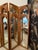 Vintage Vivai Del Sud, 1970s set of 2 panel pairs. These can be put together or separate. The mirror inserts are new,...
