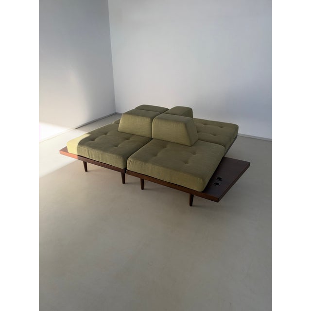 Vintage Italian Modular Living Room Sofa, 1970s, Set of 4, in Very Good conditions. Designed 1970 to 1979