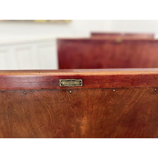 Bistro Benches from Fischel, 1920, Set of 3 For Sale - Image 9 of 10