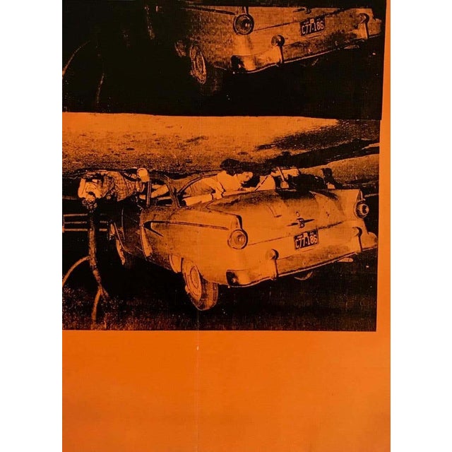 Vintage 1980’s Andy Warhol announcement card published on the occasion of: 'Andy Warhol at Vrej Baghoomian Gallery, New...