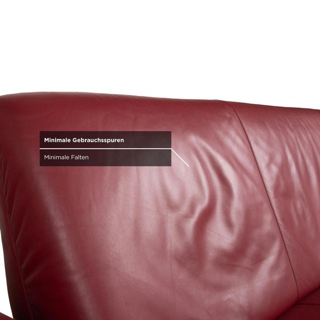 3-Seater Sofa in Leather from Rossini For Sale - Image 9 of 17