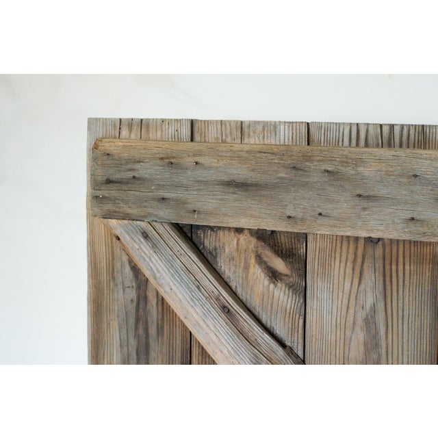 Antique Oak Door in Wrought Iron from Befos, 1800 For Sale - Image 10 of 17