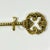 Mid-Century English Victorian Brass Antique Key Motif Wall Hook For Sale - Image 9 of 12
