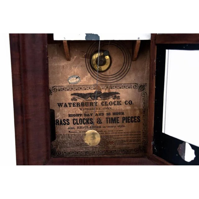Waterbury Wall Clock, USA, Mid 19th Century For Sale - Image 5 of 10
