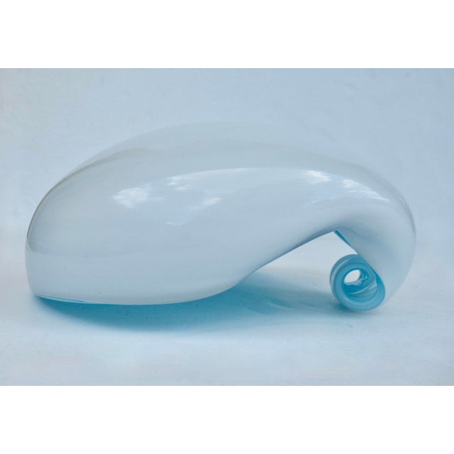 C.1960's Italian Hand-Blown Alfredo Barbini "Infinity," Swirl Triple Cased Murano Catchall Bowl For Sale - Image 18 of 18