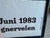 1980s Joan Miro 1983 Galerie Maeght Galleri JMS Exhibition Poster Acrylic Box Frame Jerry Solomon Munn For Sale - Image 5 of 11