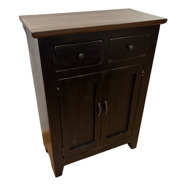 1990s Painted Pine Console For Sale