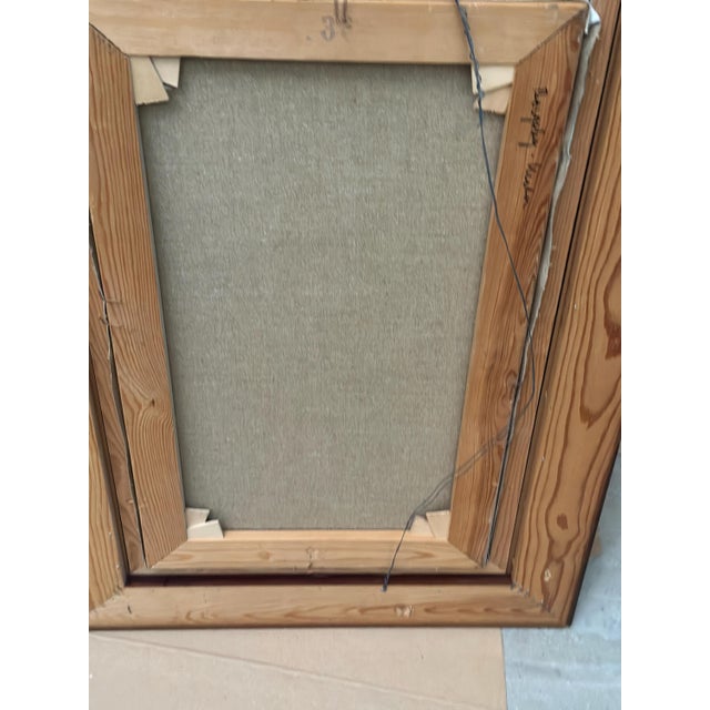 Stig Wernheden, Bergsby, Crete, 1960s, Oil on Canvas, Framed For Sale - Image 13 of 17